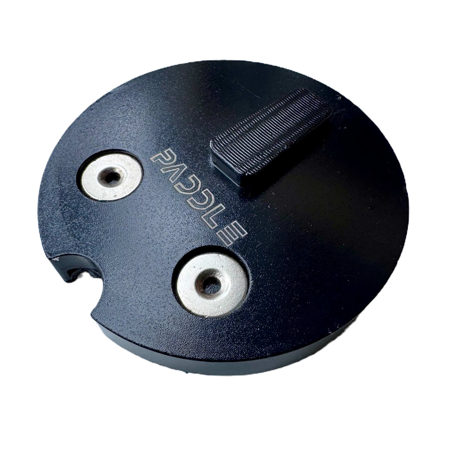 Redi Lock adapter for 80mm resin polishing pads on concrete floor grinders