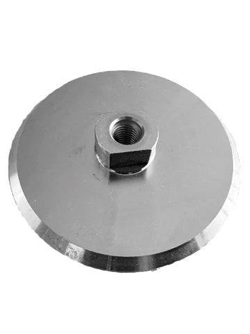 125mm aluminium velcro backing pad with hook and loop surface for polishing and sanding applications