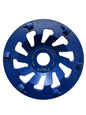 125mm PCD grinding wheel for aggressive removal of epoxy, glue, paint, and coatings from concrete floors