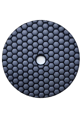 125mm honeycomb resin polishing pad 50 grit for initial concrete polishing and scratch removal