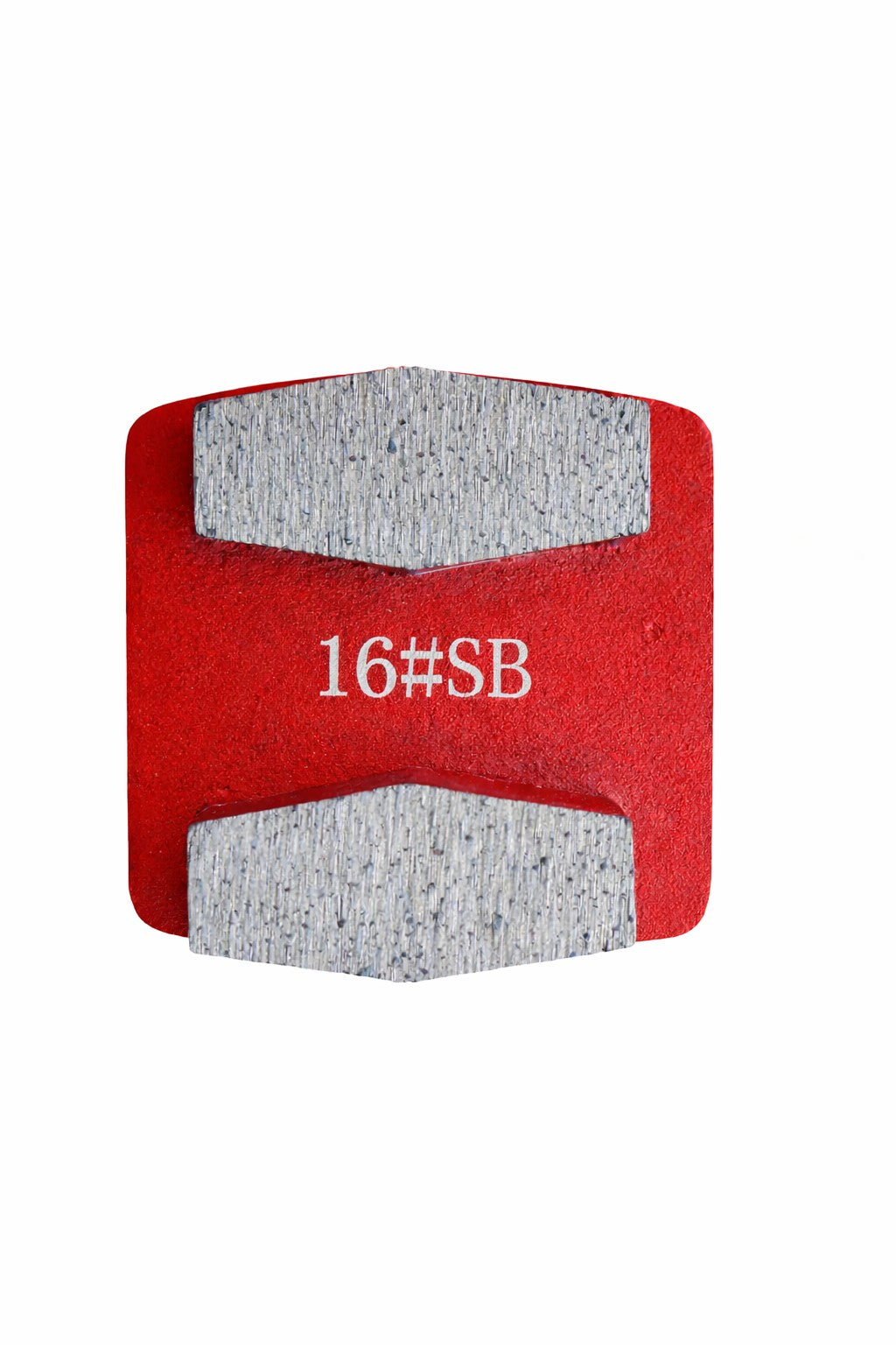 Double rectangle Redi Lock diamond grinding shoe 16 grit soft bond for concrete surface preparation
