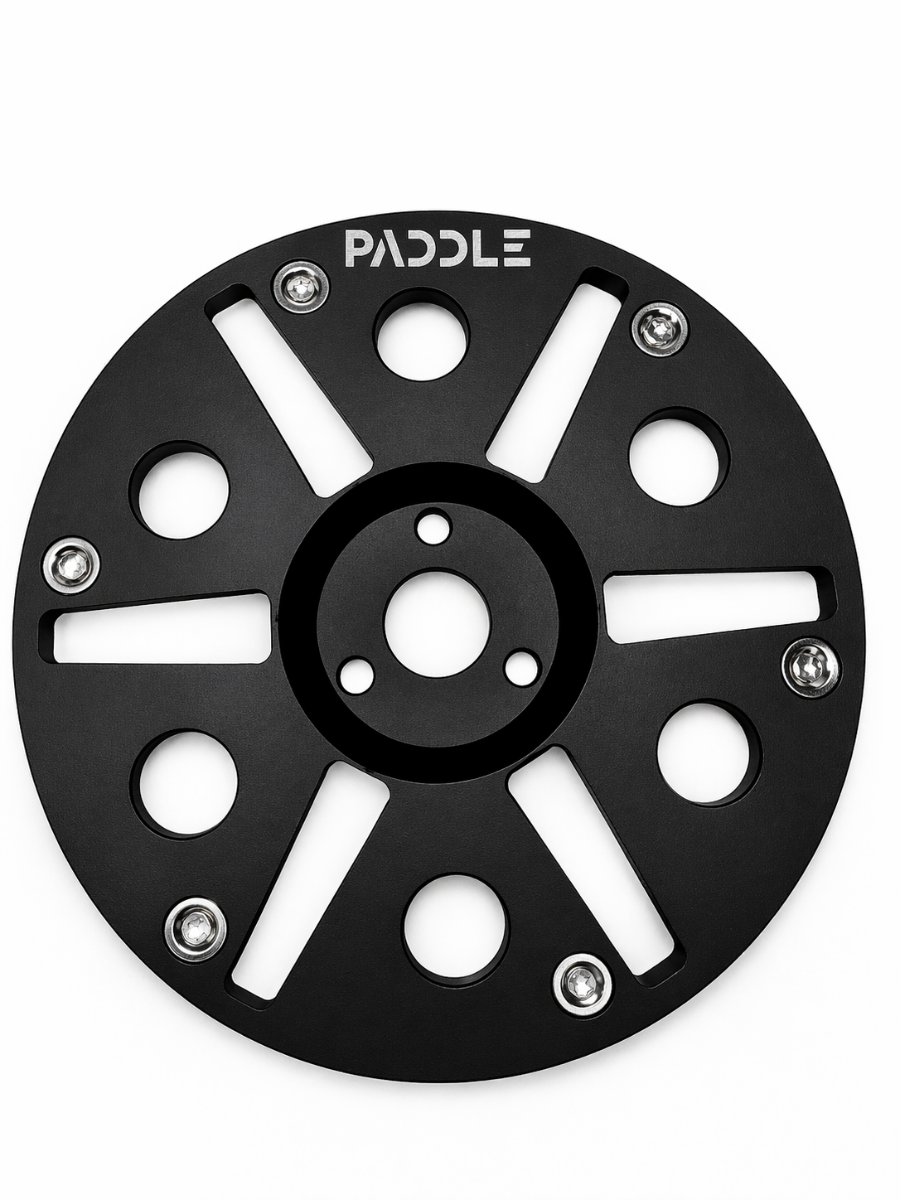 180mm 7 inch Redi Lock converter plate 6 slot magnetic for floor grinders