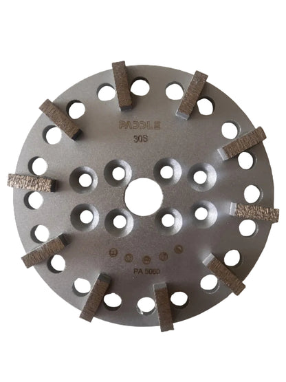 250mm 10 inch diamond concrete grinding disc with 10 segments for floor grinders