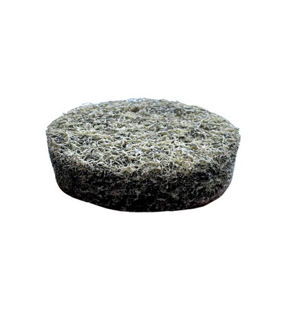 80mm wool resin polishing pad used for concrete edge and detail polishing