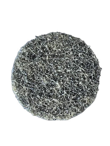 80mm wool resin concrete polishing pad for dry polishing and edge work