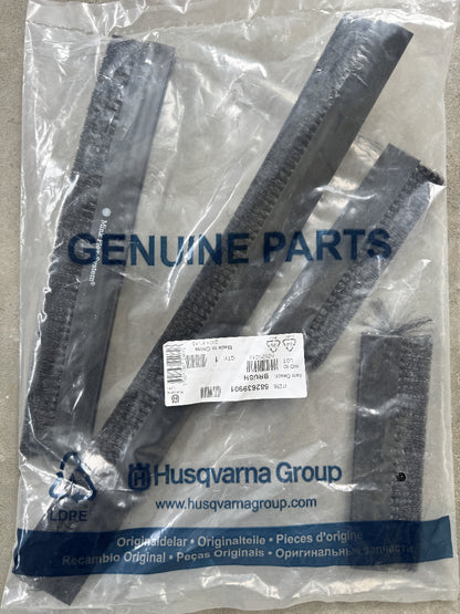 Husqvarna PG-280 dust skirt brush kit improving vacuum suction and dust containment