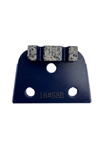 Single W Segment Magnetic Grinding Shoes | 16 & 30 Grit | All Bonds