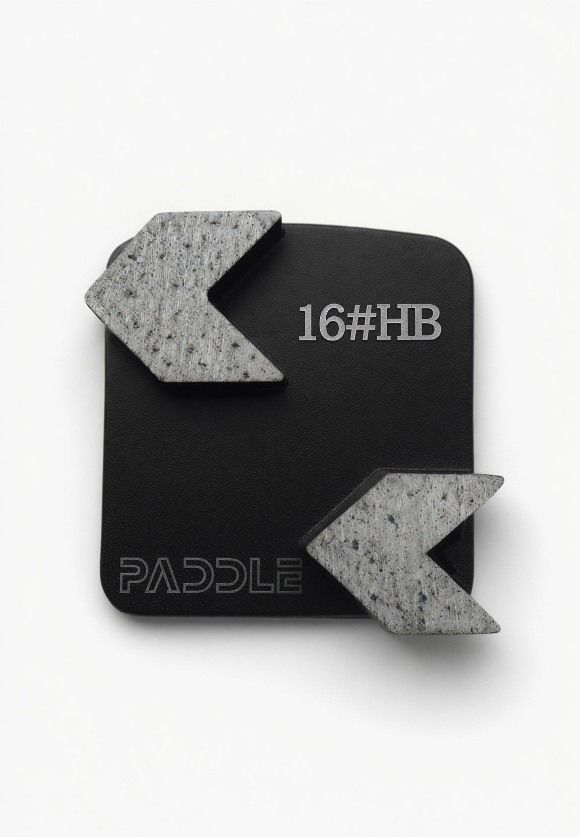Double arrow Redi Lock diamond grinding shoe 16 grit hard bond for grinding hard concrete floors
