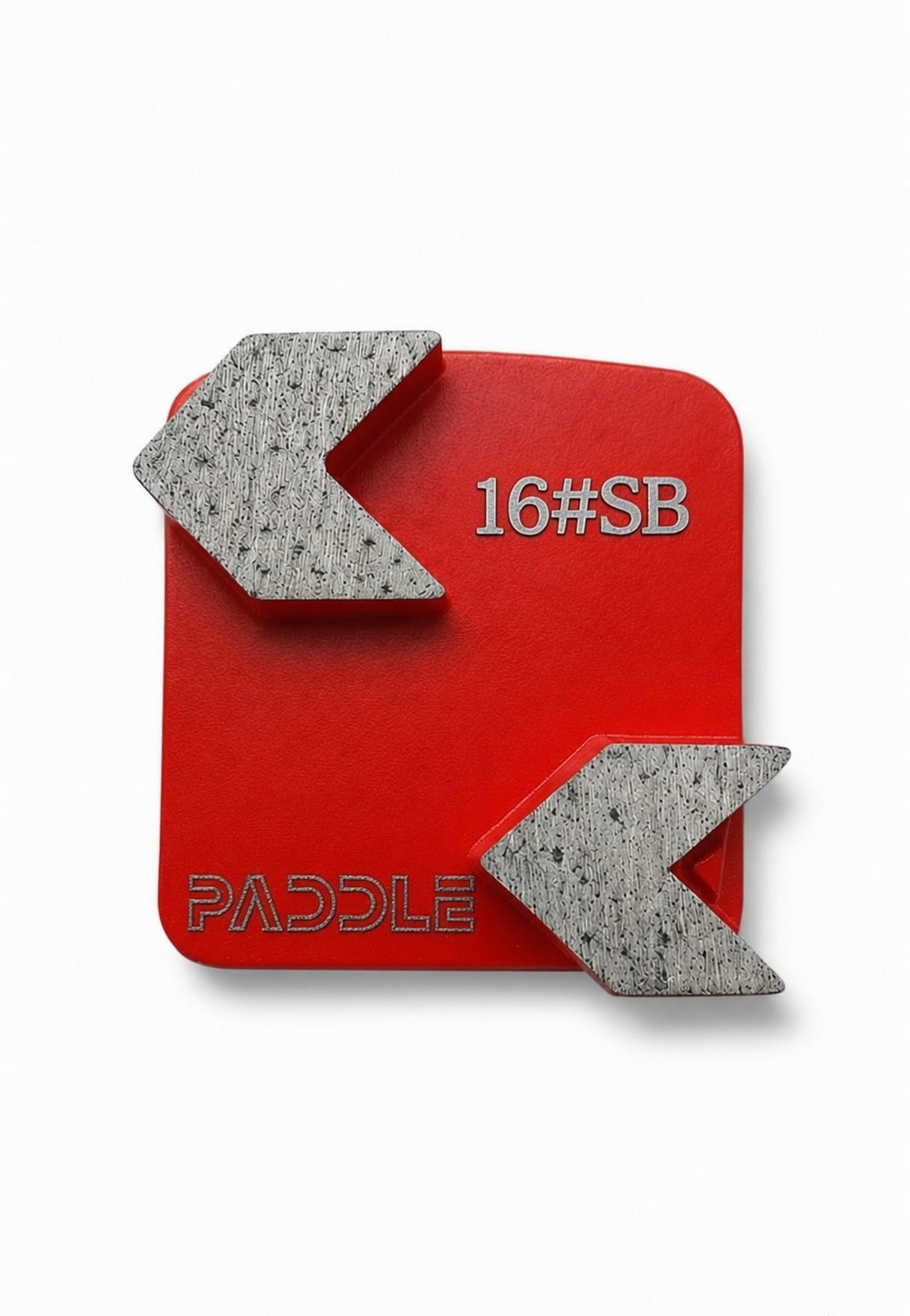 Double arrow Redi Lock diamond grinding shoe 16 grit soft bond for concrete surface preparation