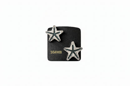 Double star Redi Lock diamond grinding segment 16 grit hard bond for grinding hard concrete surfaces
