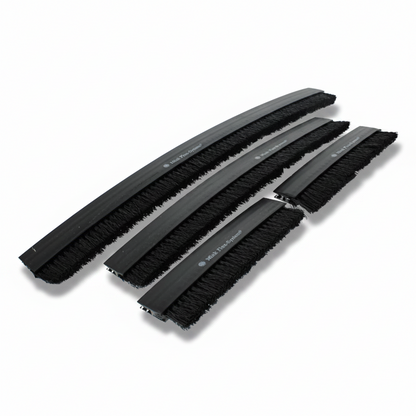 Husqvarna PG-280 brush kit 5826399-01 installed on floor grinder dust shroud for improved dust control