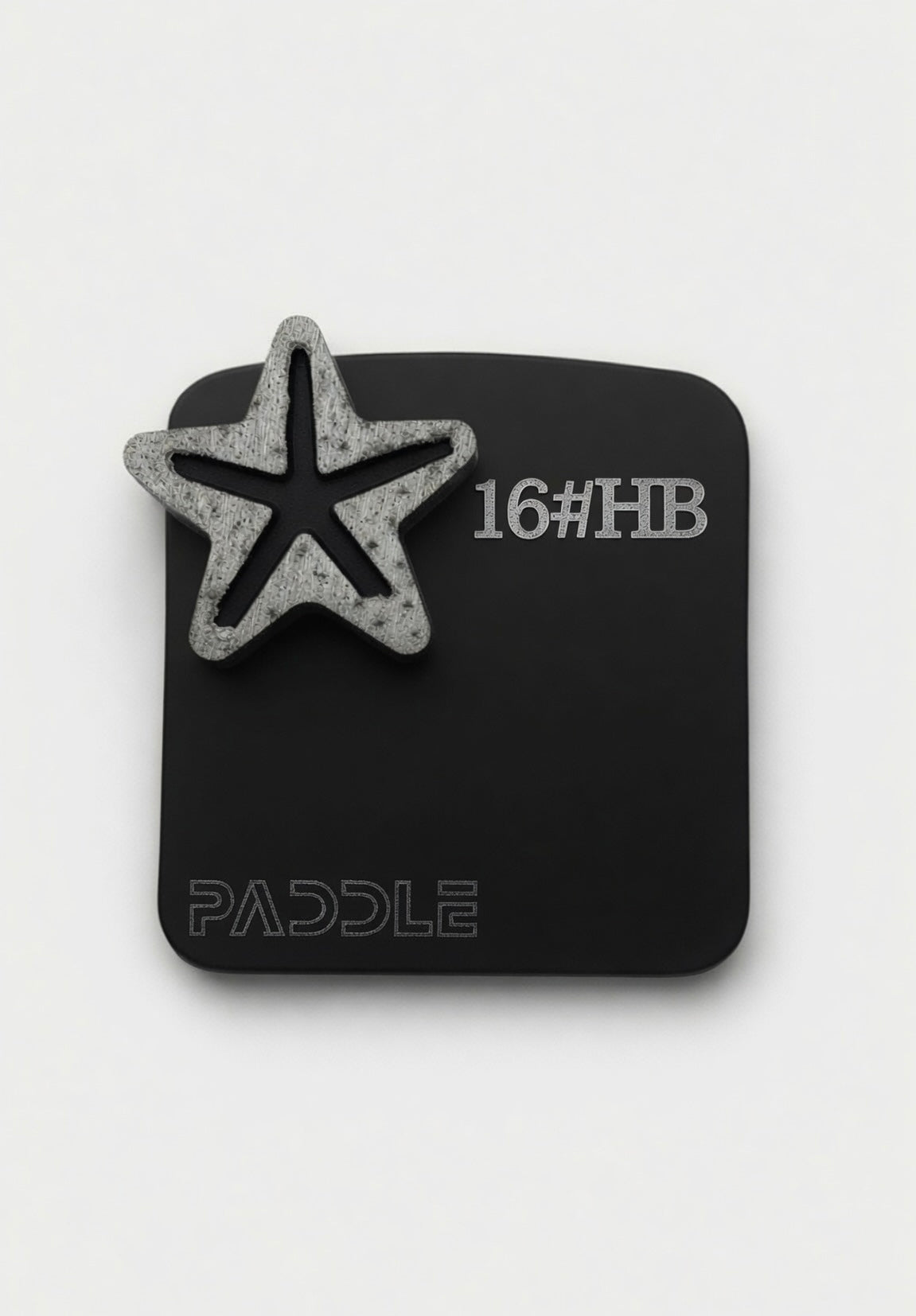 Redi Lock single star diamond grinding segment 16 grit hard bond