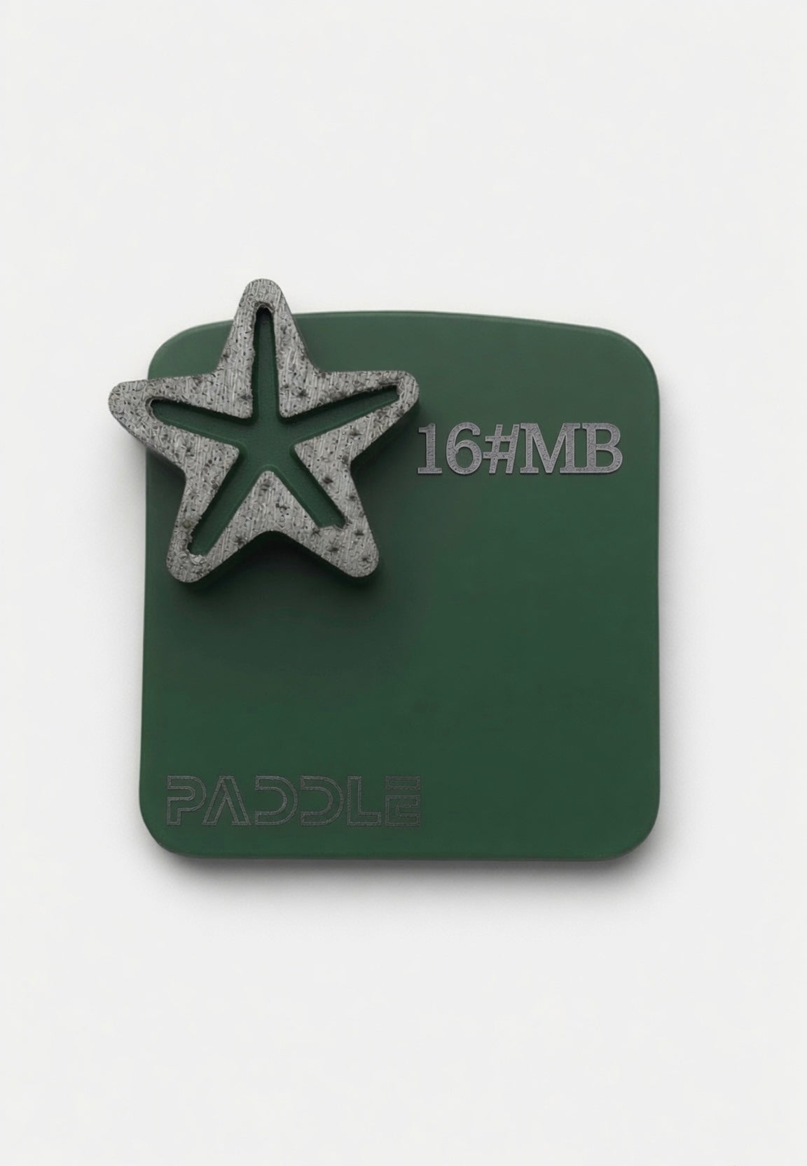 Redi Lock single star diamond grinding segment 16 grit medium bond