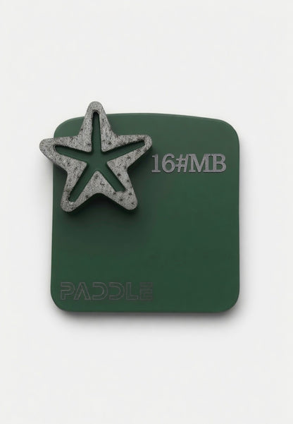 Redi Lock single star diamond grinding segment 16 grit medium bond
