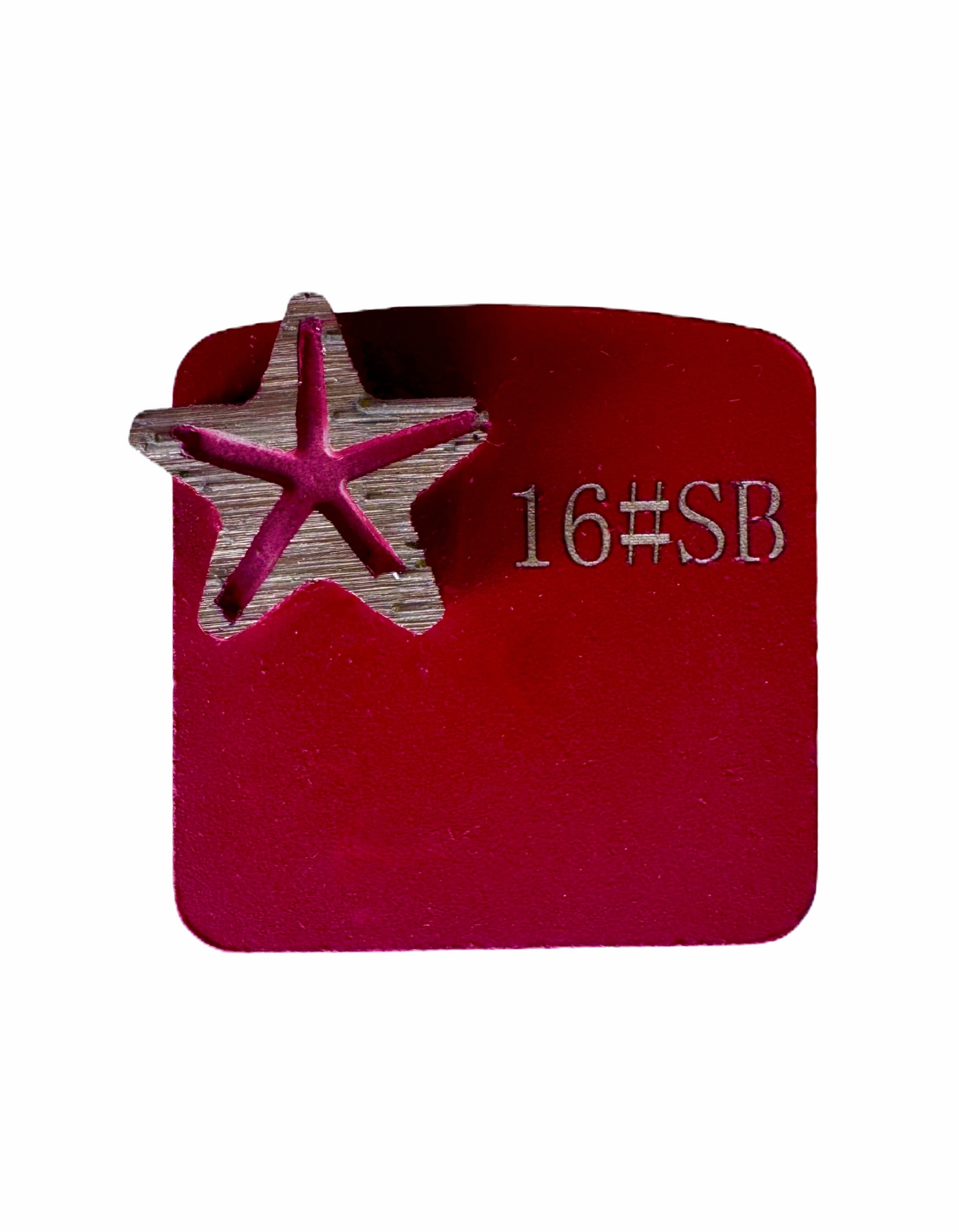 Redi Lock single star diamond grinding segment 16 grit soft bond