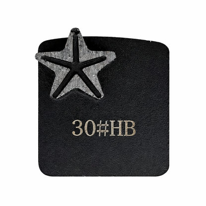 Redi Lock single star diamond grinding segment 30 grit hard bond