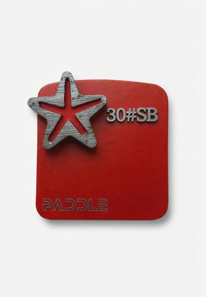 Redi Lock single star diamond grinding segment 30 grit soft bond
