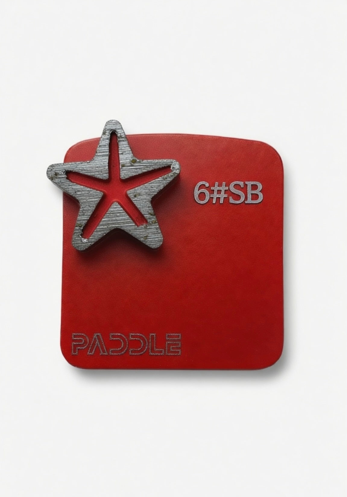 Redi Lock single star diamond grinding segment 6 grit soft bond