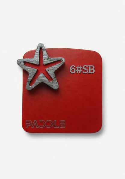 Redi Lock single star diamond grinding segment 6 grit soft bond
