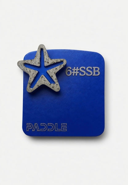 Redi Lock single star diamond grinding segment 6 grit super soft bond