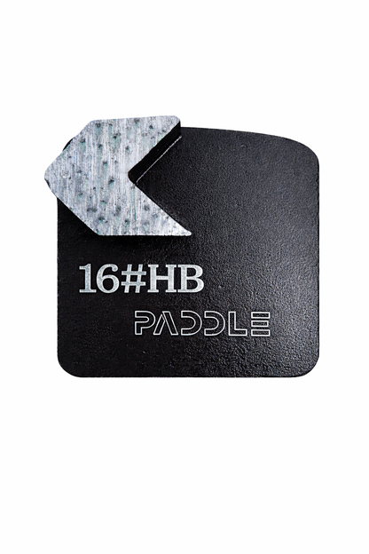 Single arrow Redi Lock diamond grinding shoe 16 grit hard bond for grinding hard concrete floors