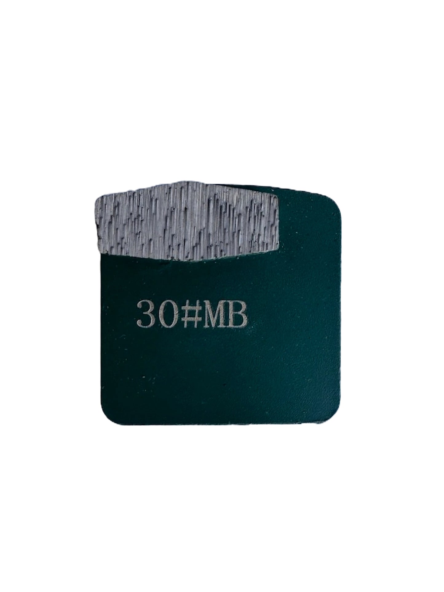 Single rectangle Redi Lock diamond grinding shoe 30 grit medium bond for controlled concrete grinding