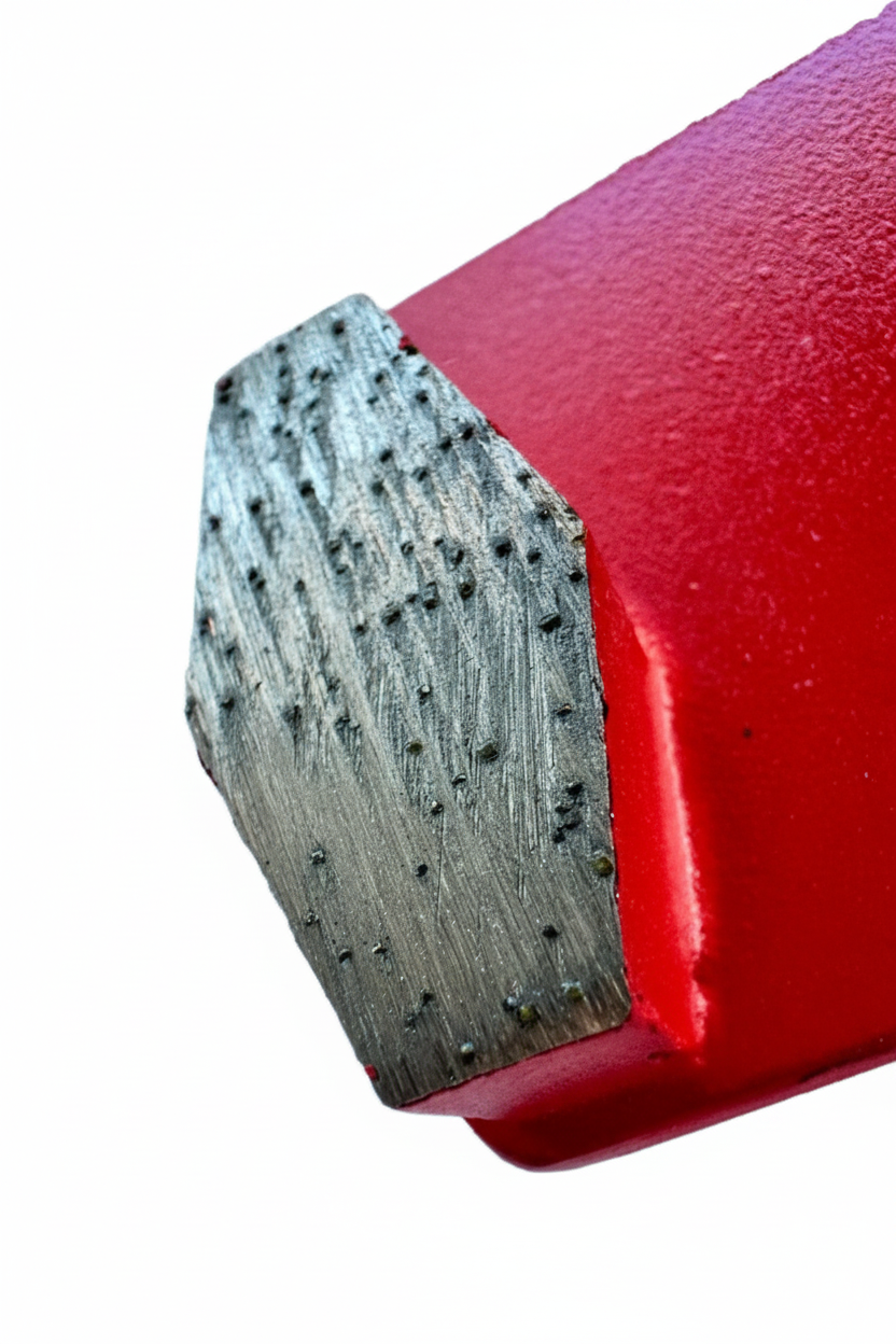 Single Rectangle Redi Lock grinding shoe diamond segment for general concrete floor grinding