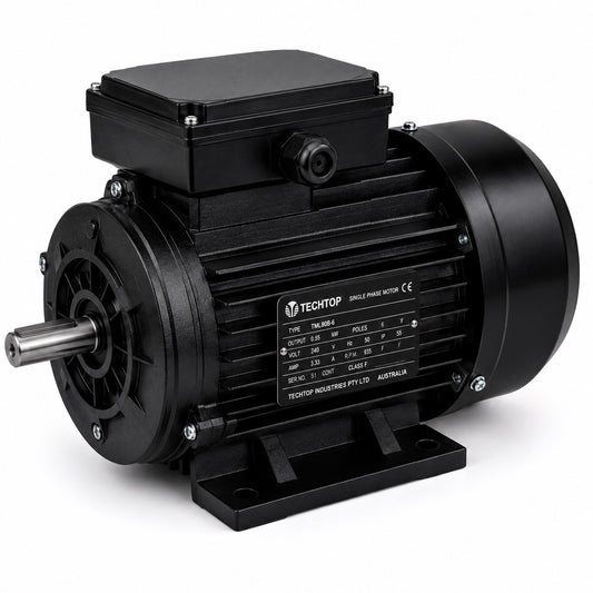 Techtop TML 71B 0.25kW 6 Pole 240V single phase electric motor