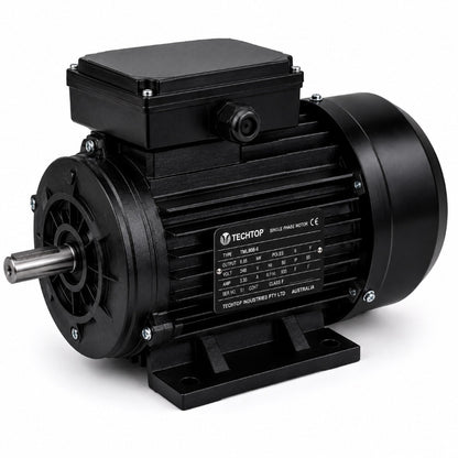 Techtop TML 80B 0.55kW 6 Pole 240V single phase electric motor