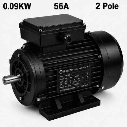Techtop TAI 0.09kW 2 pole 56A frame three phase aluminium electric motor