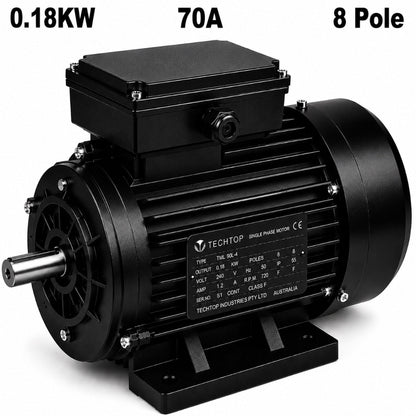 Techtop TAI 0.18kW 8 pole 80A three phase electric motor