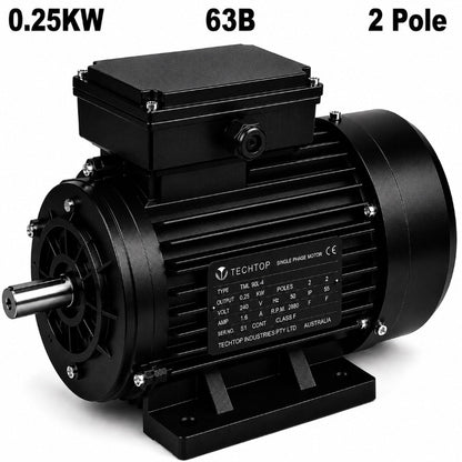 Techtop TAI 0.25kW 2 pole 63B three phase electric motor