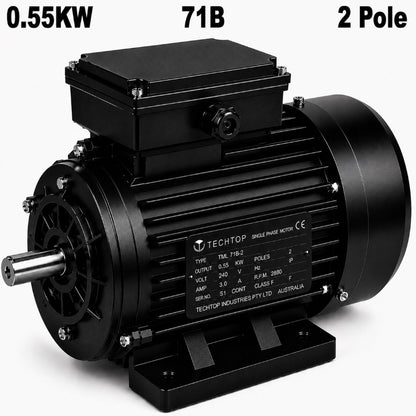 Techtop TAI 0.55kW 2 pole 71B three phase electric motor