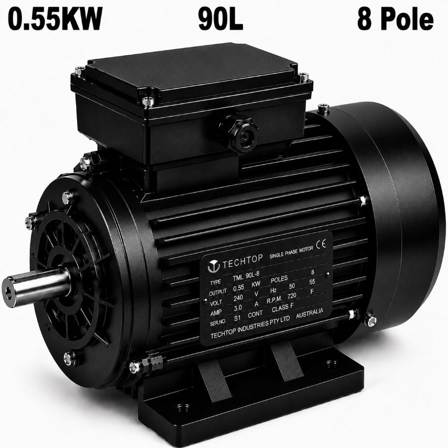 Techtop TAI 0.55kW 8 pole 90L three phase electric motor