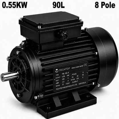 Techtop TAI 0.55kW 8 pole 90L three phase electric motor