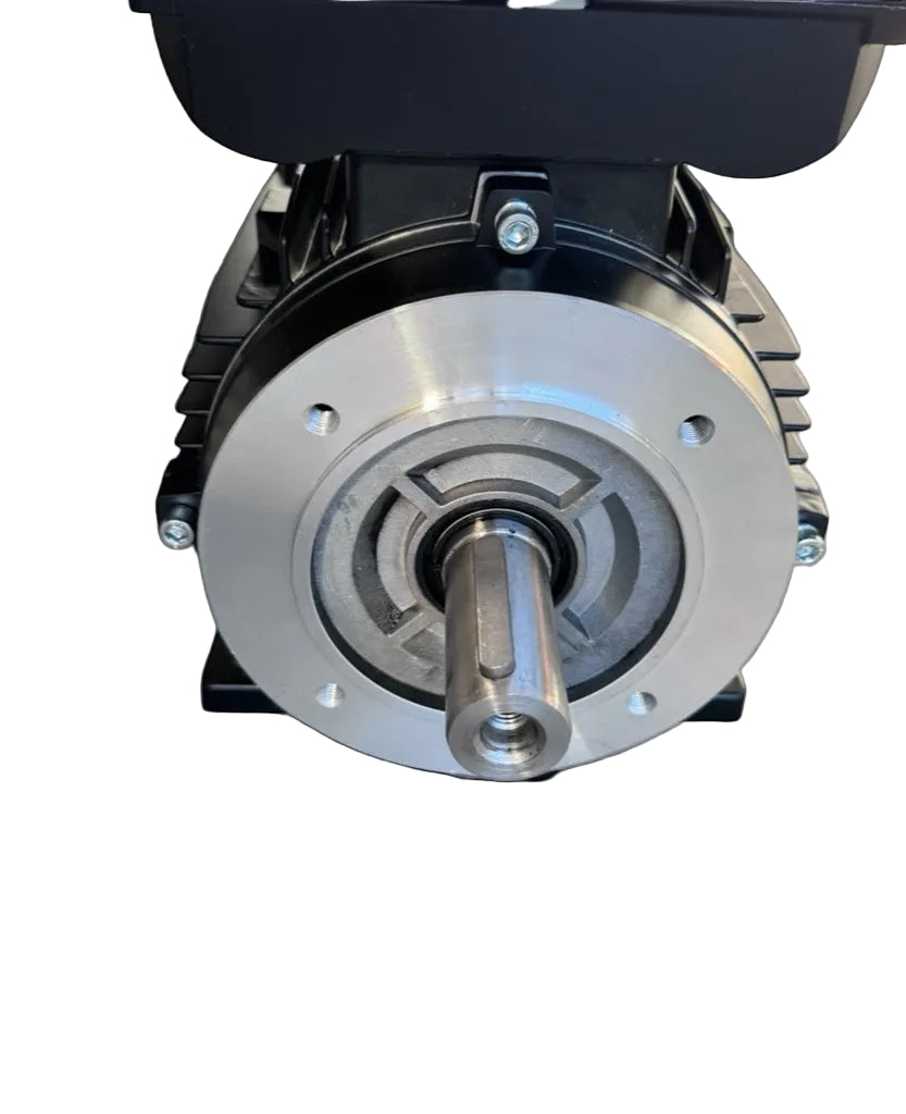Techtop TML-100LA-4 electric motor B14 flange front view
